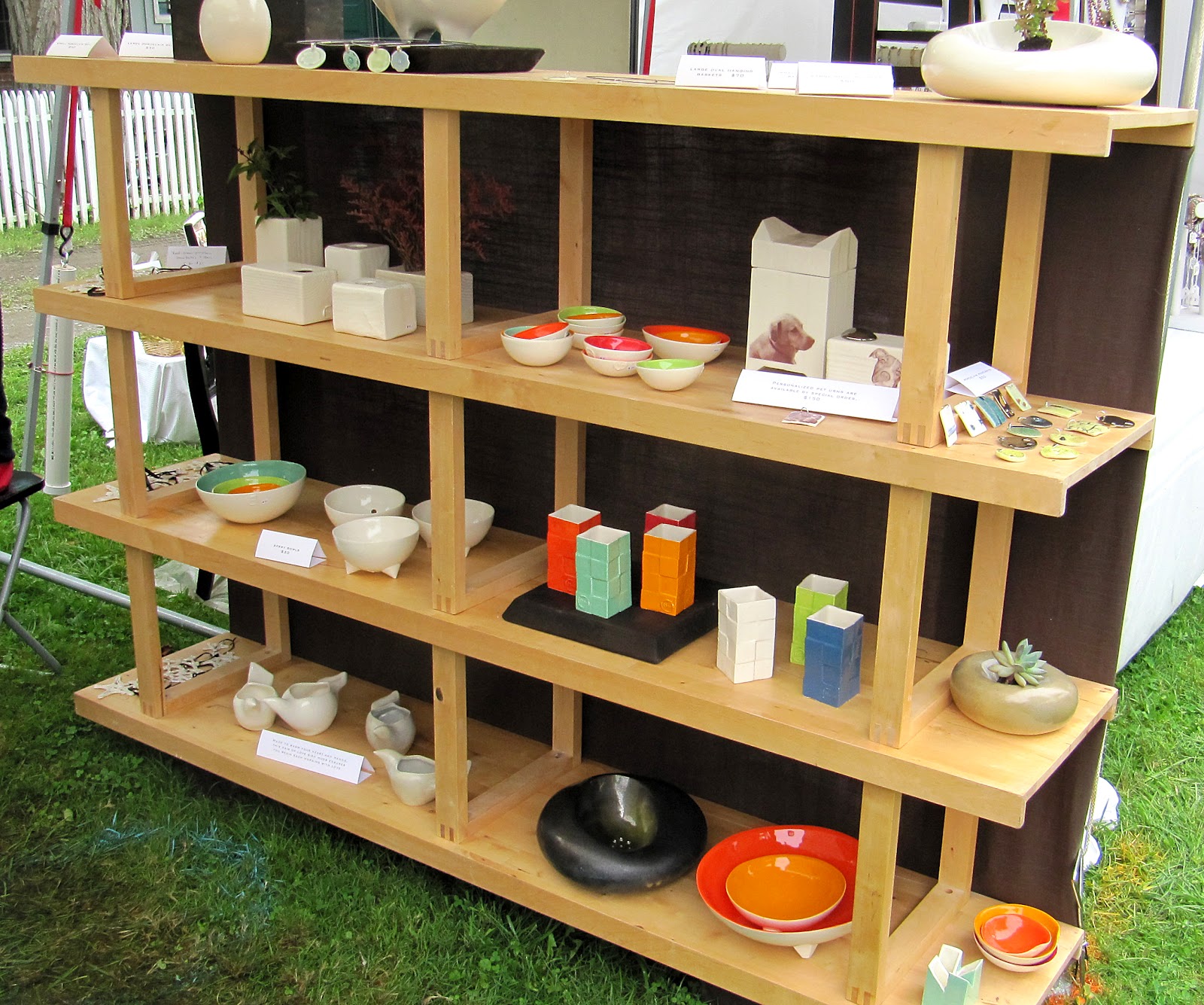 Hudson Valley Etsy (New York) Craft Fair Displays Part One