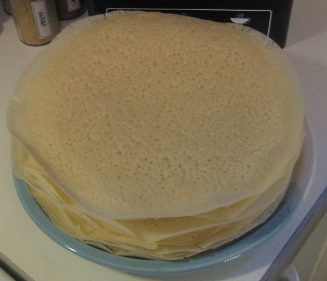 North Pole Injera ohje / Step by step instructions how to make injera