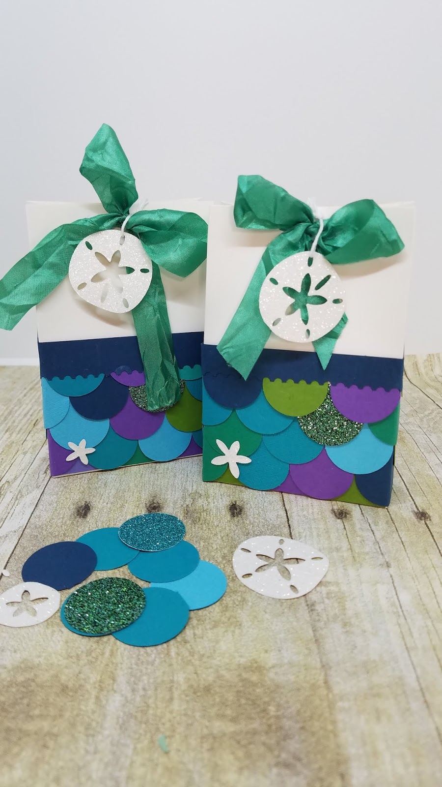 Beth's Paper Cuts "Under the Sea" party Favors