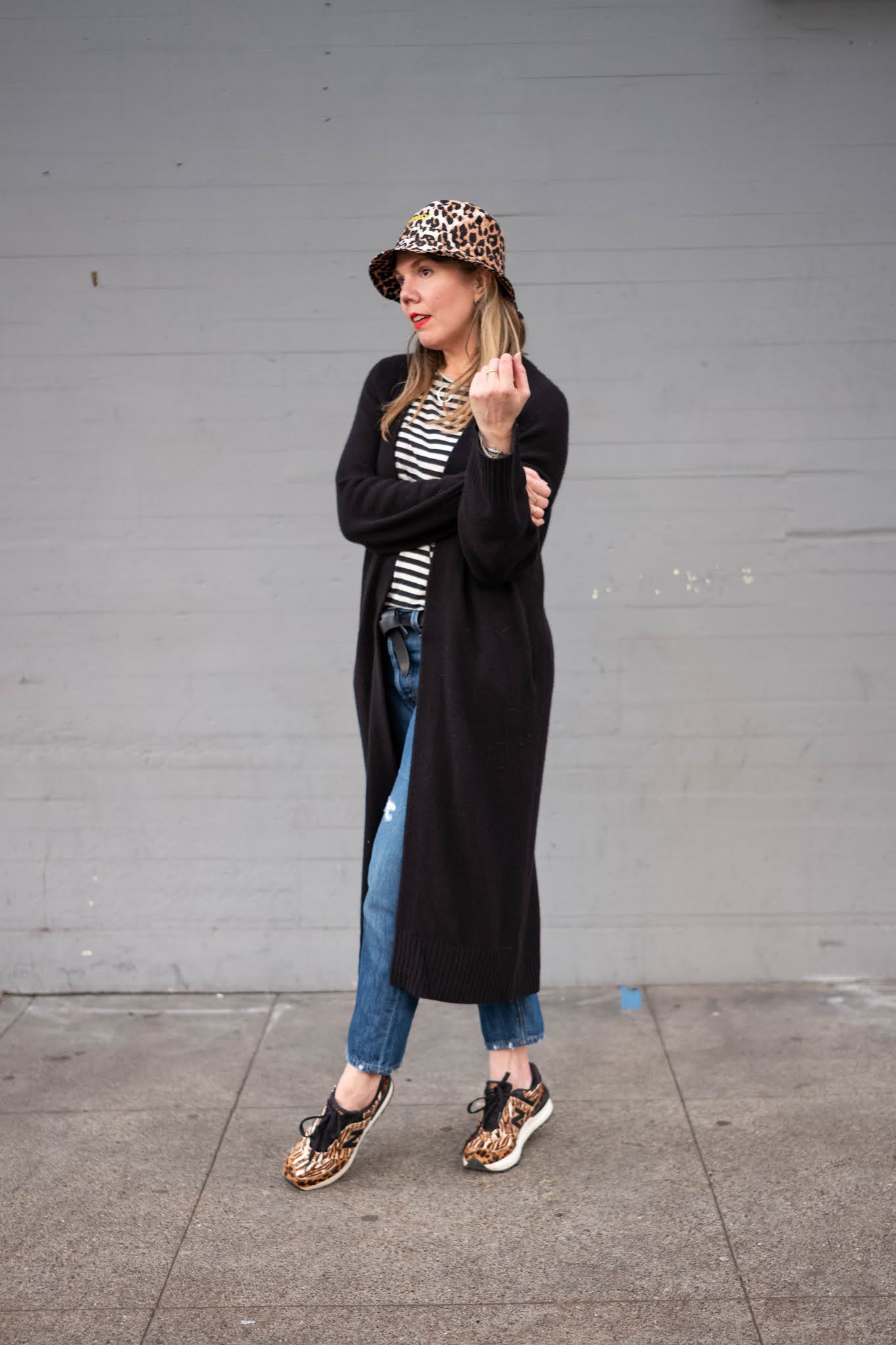 What to wear with a cashmere coatigan - Cheryl Shops