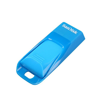 Pen Drive Sandisk Cruzer Edge Azul - 8 GB