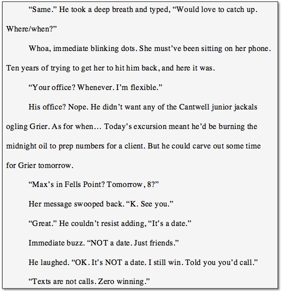 M.C. Vaughan Representing Text Messaging in Fiction