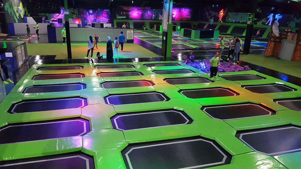 The Brick Castle Flip Out Blackburn Trampoline Theme Park Review