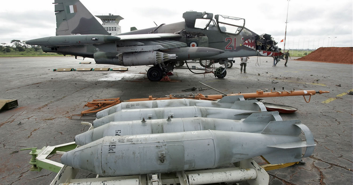 Ivory Coast's Su-25s - The Sharks Won't Bite Again - Oryx