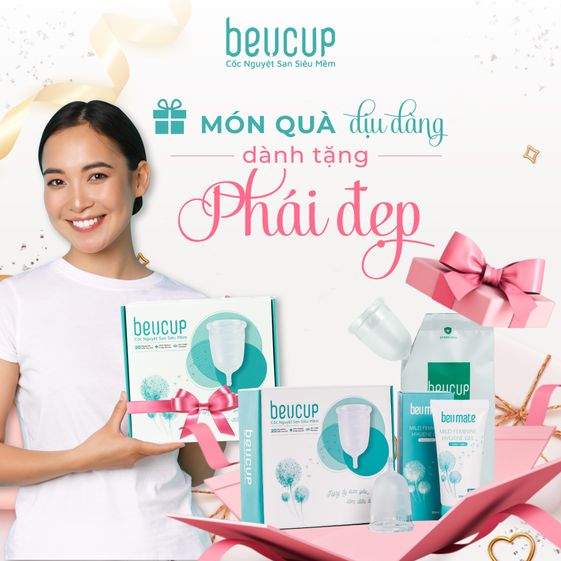 Cốc nguyệt san siêu mềm BeU Cup