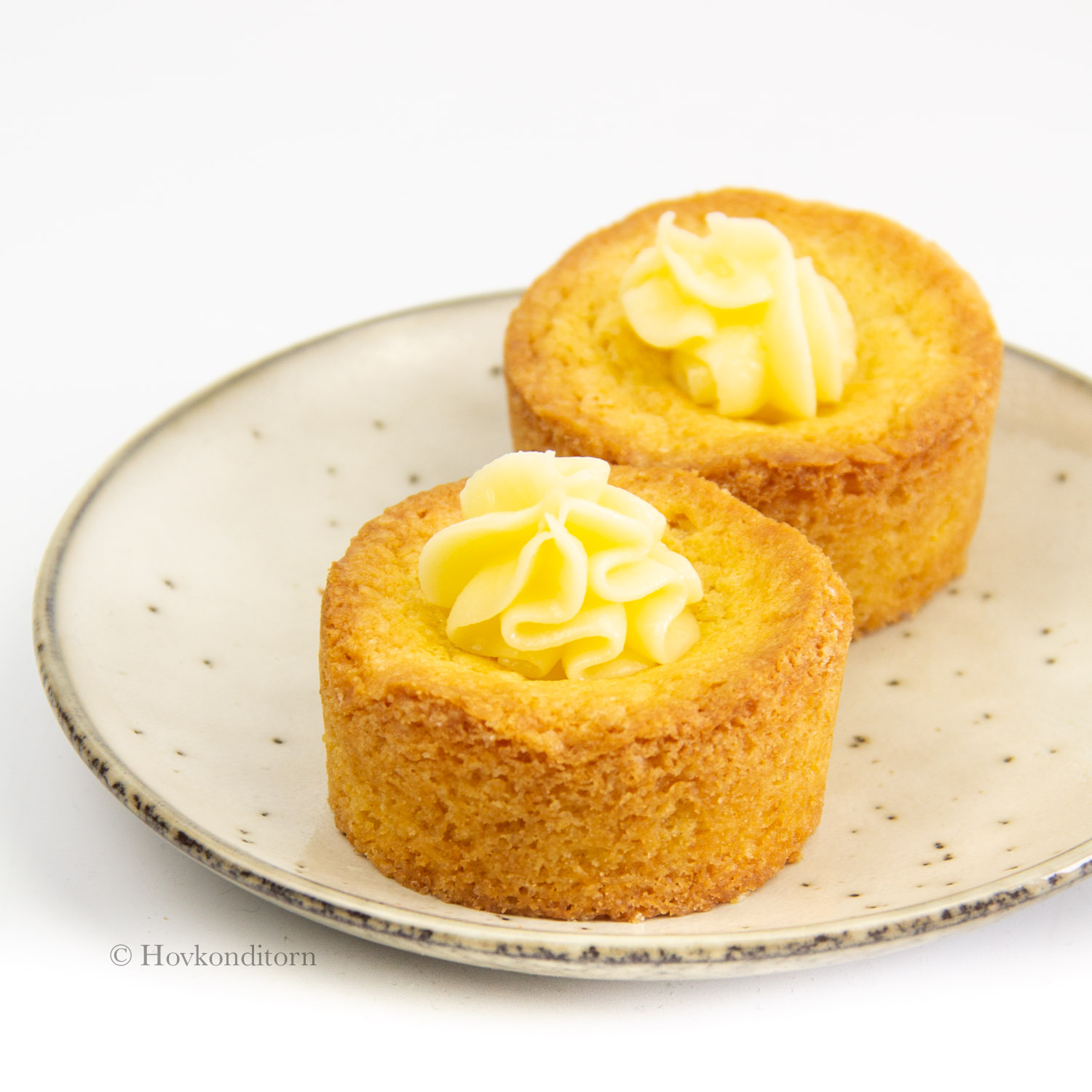 Custard Filled Lemon Muffins