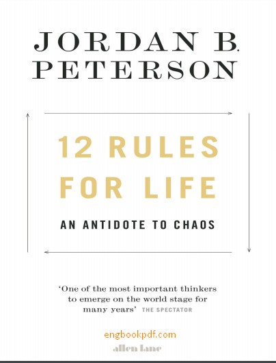 Mægtig Wardian sag varemærke 12 rules for life jordan peterson pdf - Engbookpdf | free books download |  free pdf books