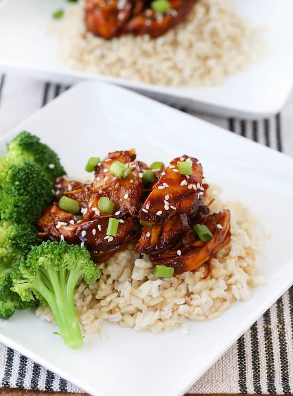 Instant Pot or Slow Cooker Teriyaki Chicken Recipes Slow Cooker or