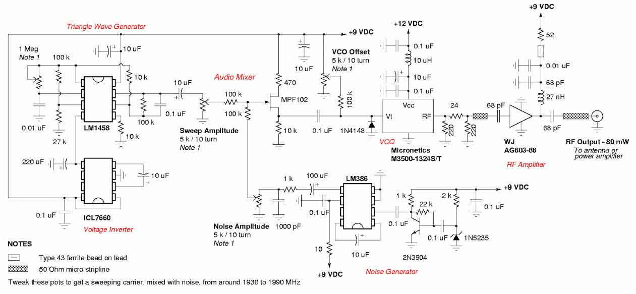 GSM Mobile Cellphone Jammer - Electronics Circuit Projects and Circuit