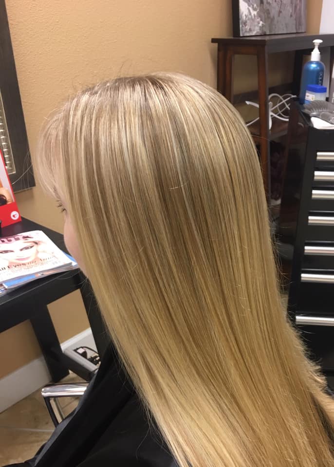 Kelly M Harmsen Owner Of Bossa Nova Hair Art Salon Blonde