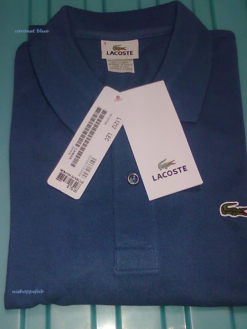 fab ORIGINAL LACOSTE SHIRTS
