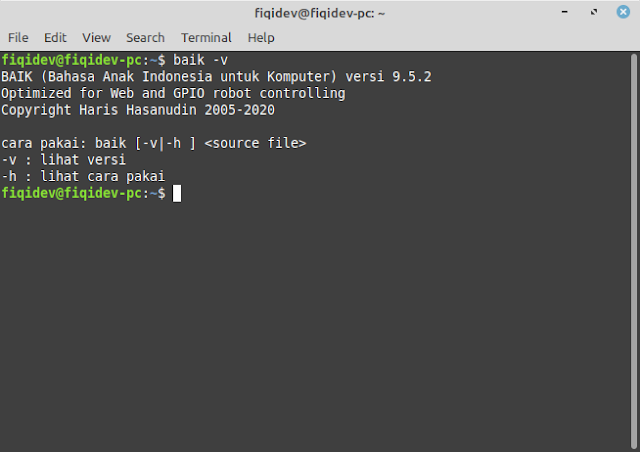 Cara Install BAIK Scripting Language 9.5.2 di Linux