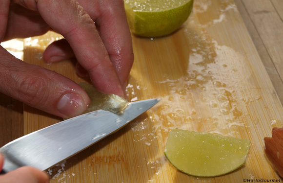 Lima cortada HortoGourmet