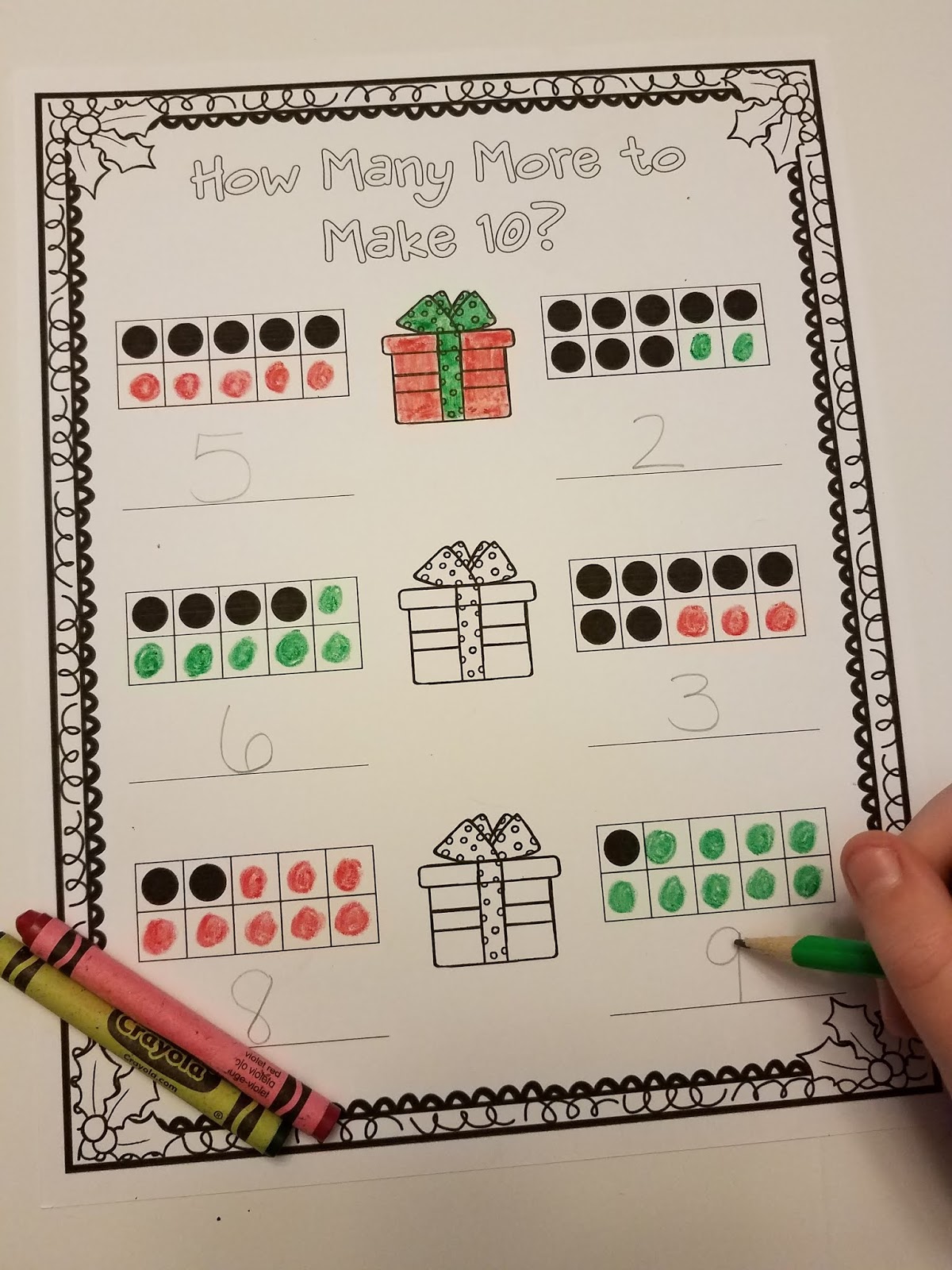 creative ideas for holiday homework maths