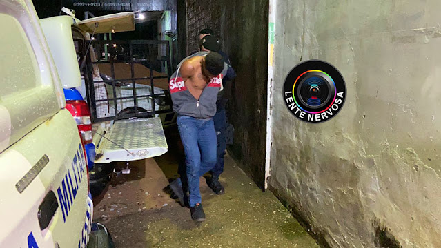 Criminoso é preso após agredir idoso com coronhadas na cabeça durante tentativa de roubo