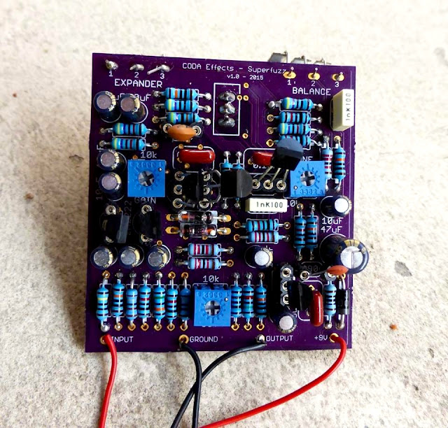 Superfuzz PCB circuit board