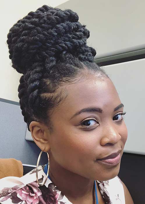 36 Latest Marley Twist Braids Hairstyles 2019 For Black Women To