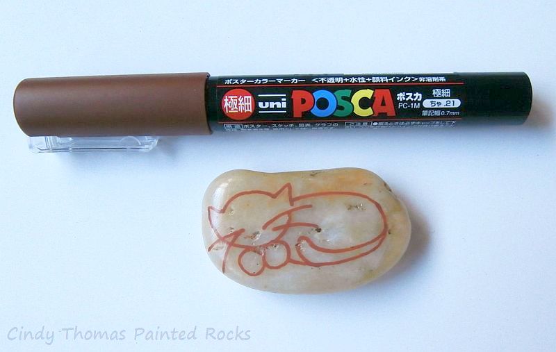 Painting Rock & Stone Animals, Nativity Sets & More: Rock Painting Tip: Use  Paint Pens Instead of a Brush for Detailing