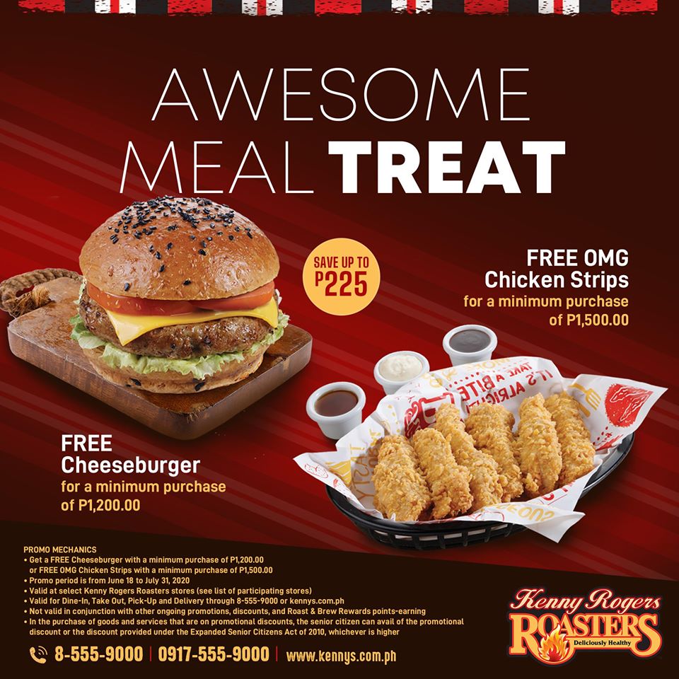 Manila Shopper Kenny Rogers Awesome Meal Treat Promo July 2020