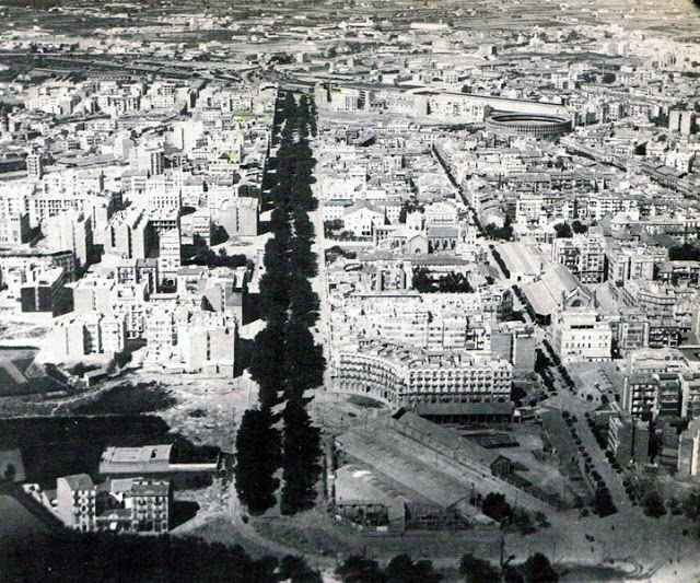 VALENCIA EN BLANCO Y NEGRO LA FRONDOSA GRAN VÍA MARQUÉS DEL TURIA VALENCIA EN BLANCO Y NEGRO LA FRONDOSA GRAN VÍA MARQUÉS DEL TURIA