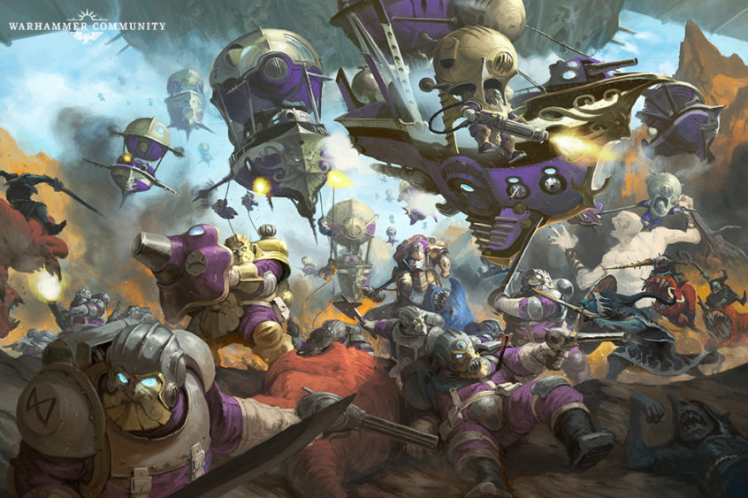 Kharadron Overlords are getting updates and changes. Here is a preview