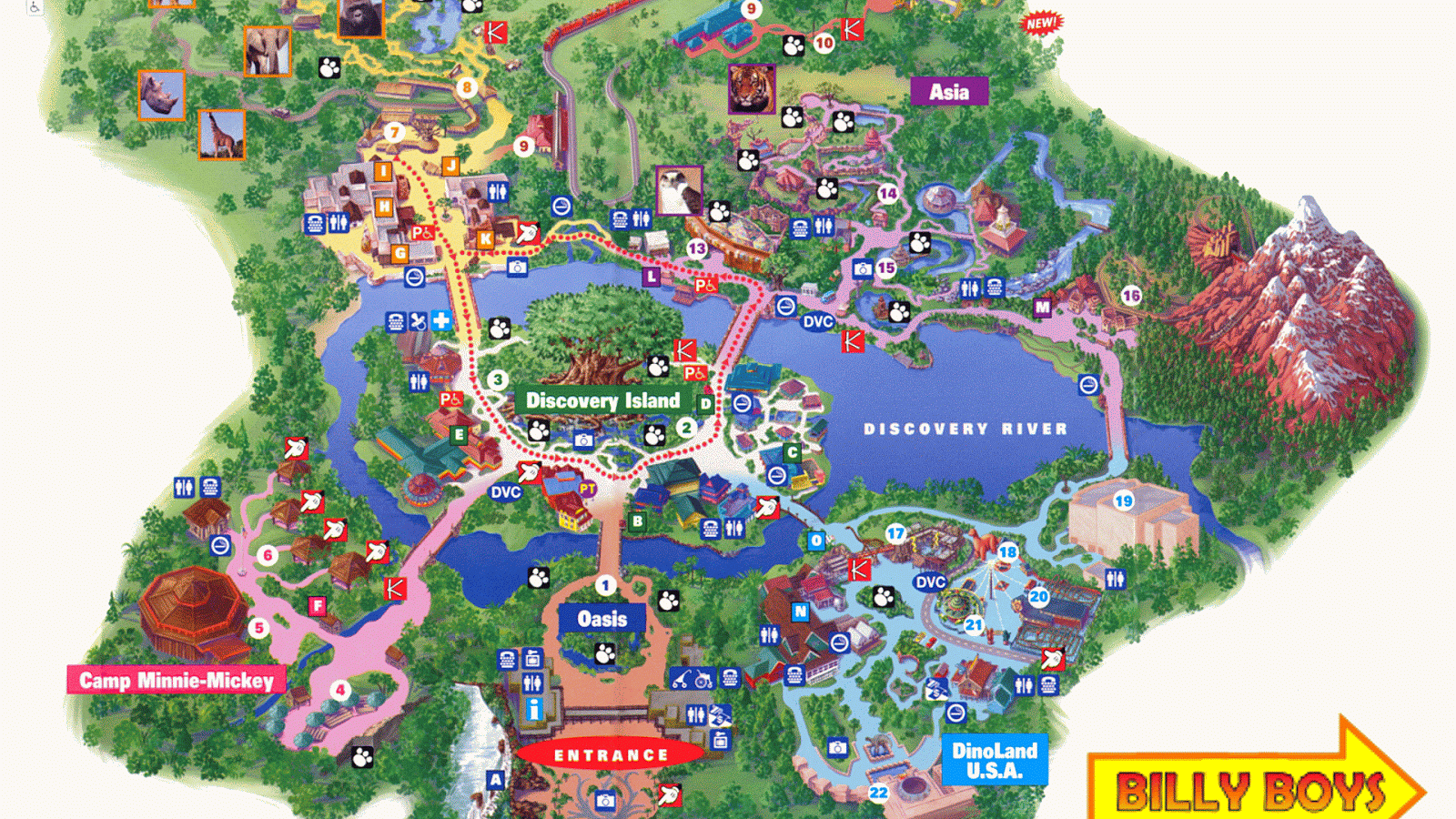 Walt Disney Parks and Resorts Theme - Theme Choices