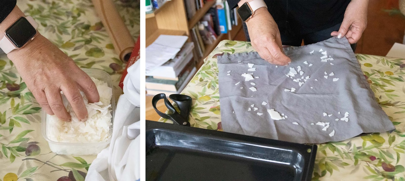 How to Make Reusable Soy Wax Wraps