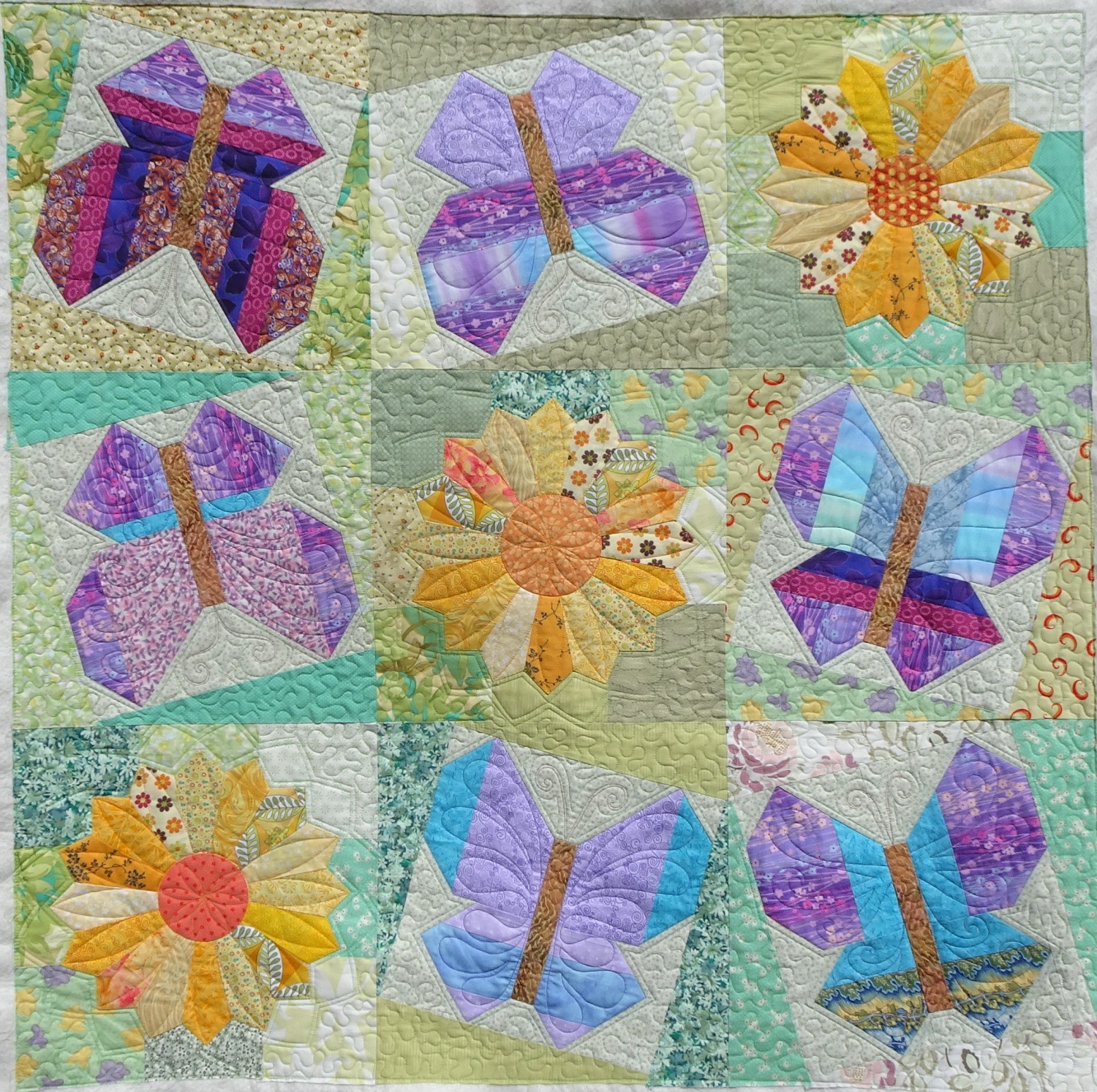 Vireya's Blog Quilted Butterflies