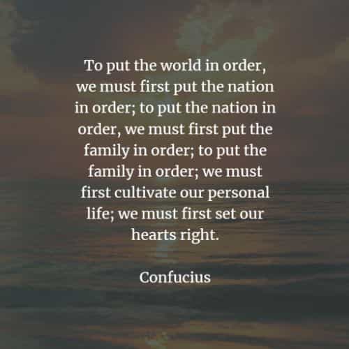 Confucius Quotes About Family 72 Famous Quotes And Sayings By Confucius