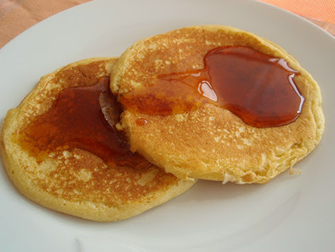 Tortitas americanas con caramelo