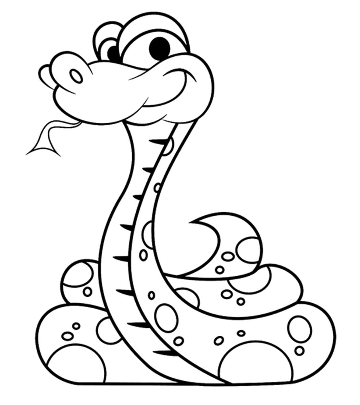 Desenhos de cobras para colorir - Desenhos Para Desenhar