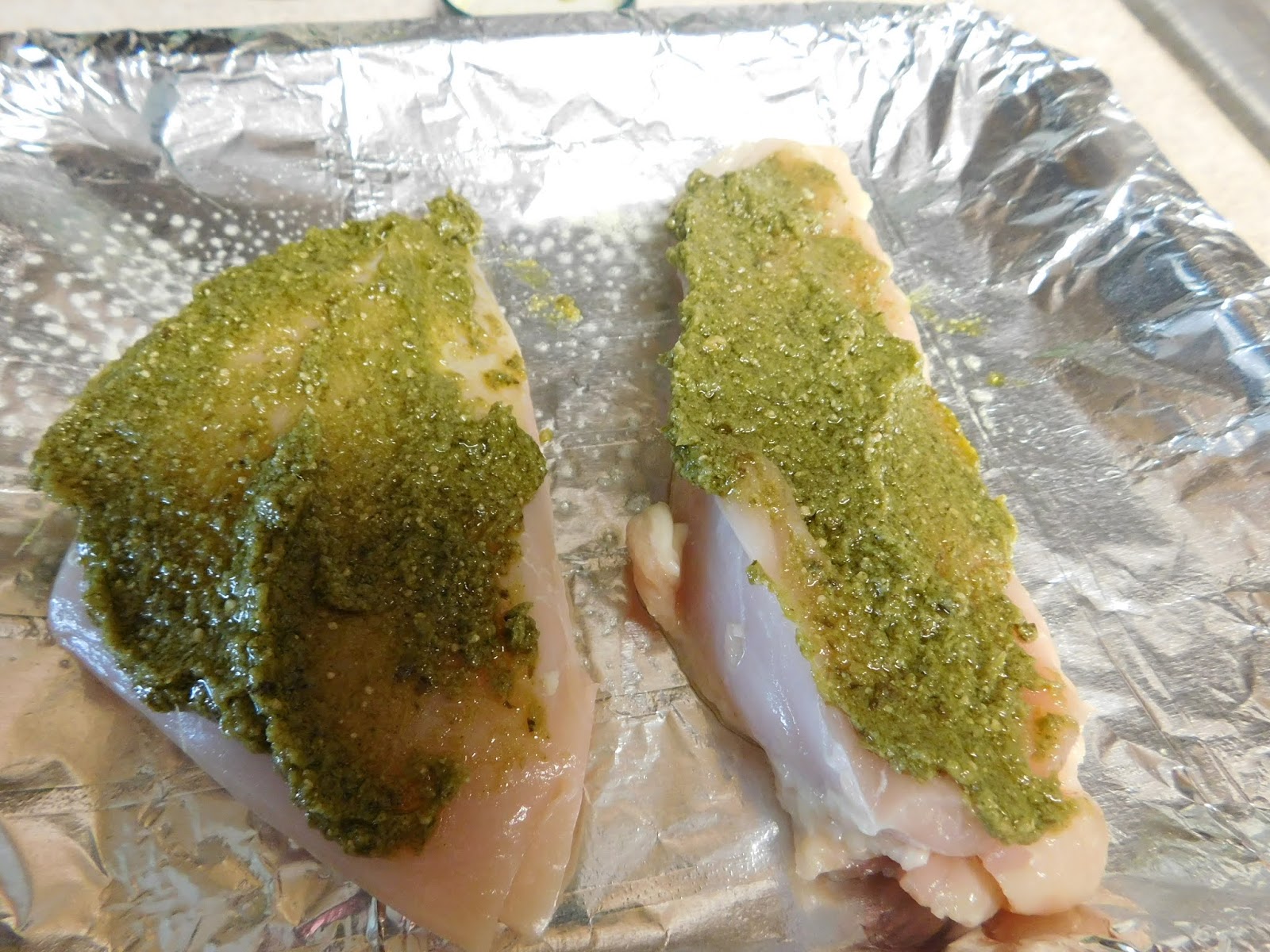Joanne's Kitchen Pesto Panko Chicken