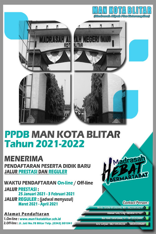PPDB MAN KOTA BLITAR