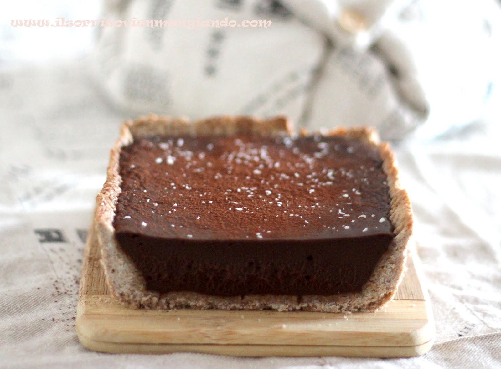 Il Sorriso Vien Mangiando La Crostata Al Cioccolato E Cocco Del Mio Bipolarismo