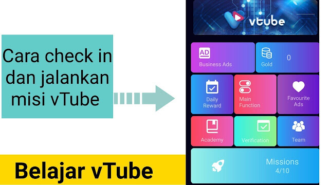 Cara Mengatasi Jumlah Misi Vtube Yang Tidak Bertambah Walau Sudah Banyak Lihat Iklan