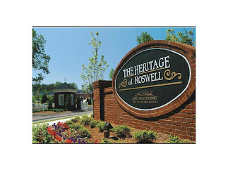 The Heritage At Roswell Entrance