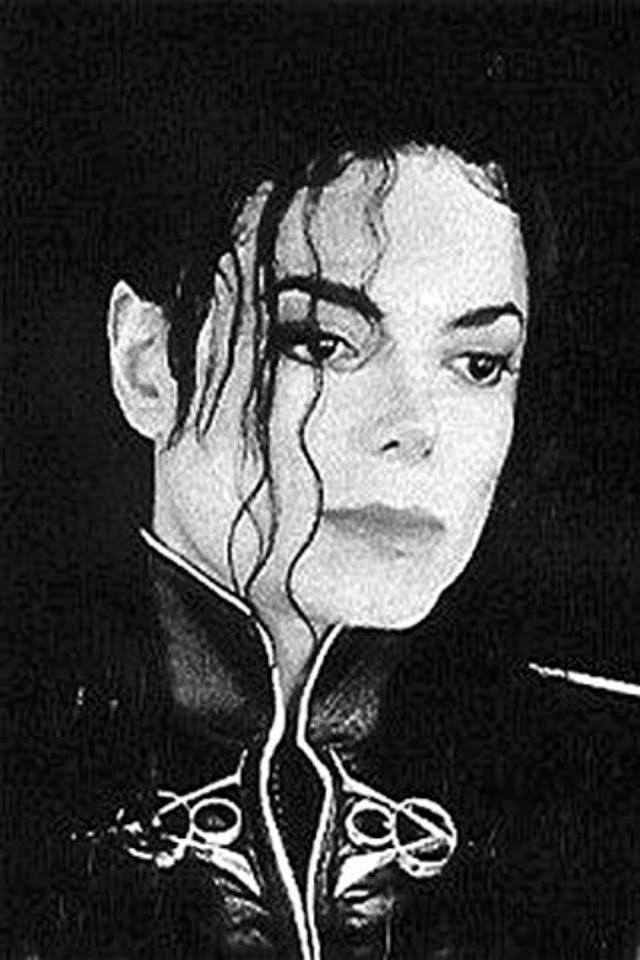 Michael Jackson Black White  Android Best Wallpaper