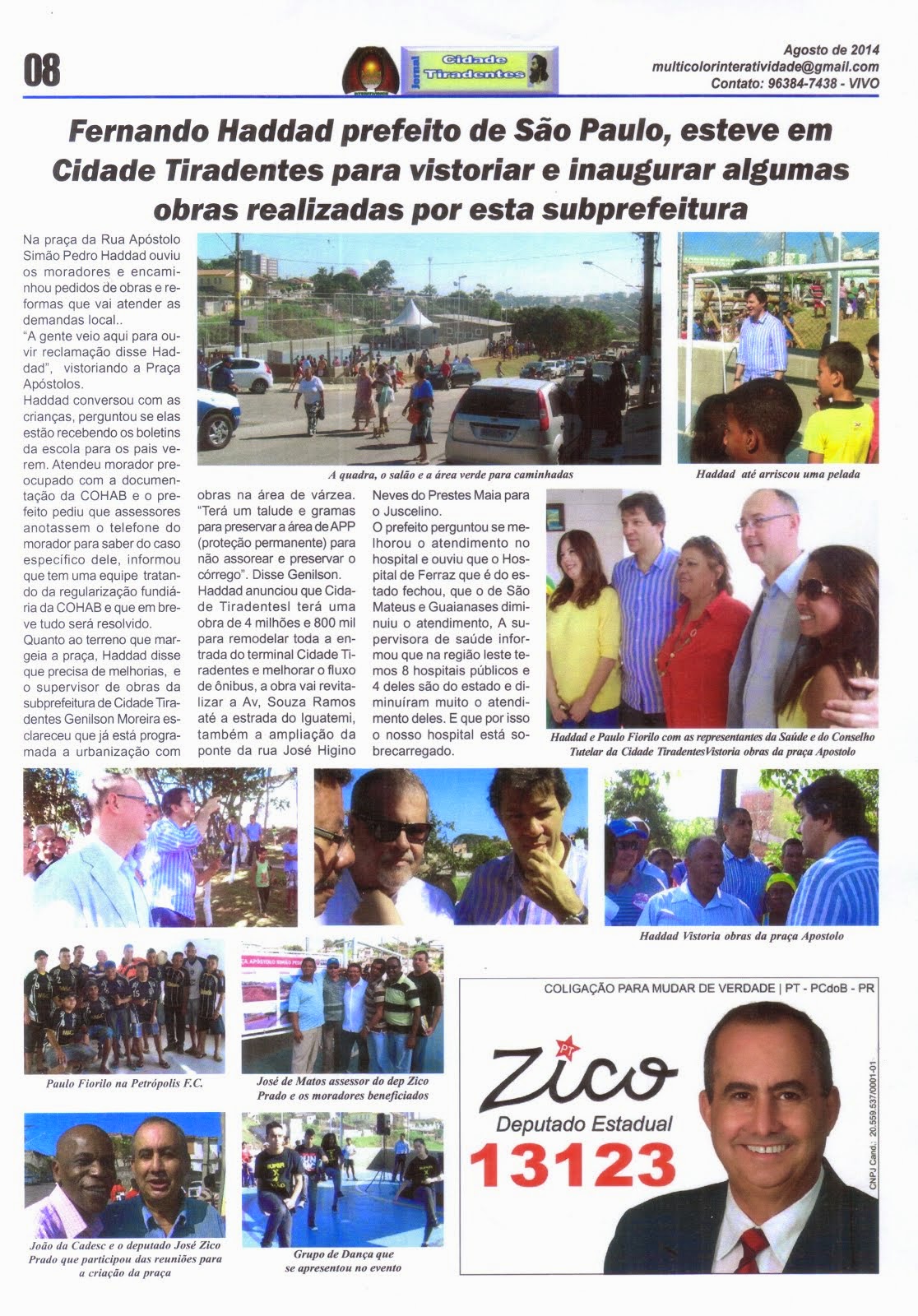 Jornal Cidade Tiradentes 55