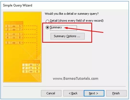Cara Membuat Query: Simple Query Wizard Ms. Access - Borneotutorials ...