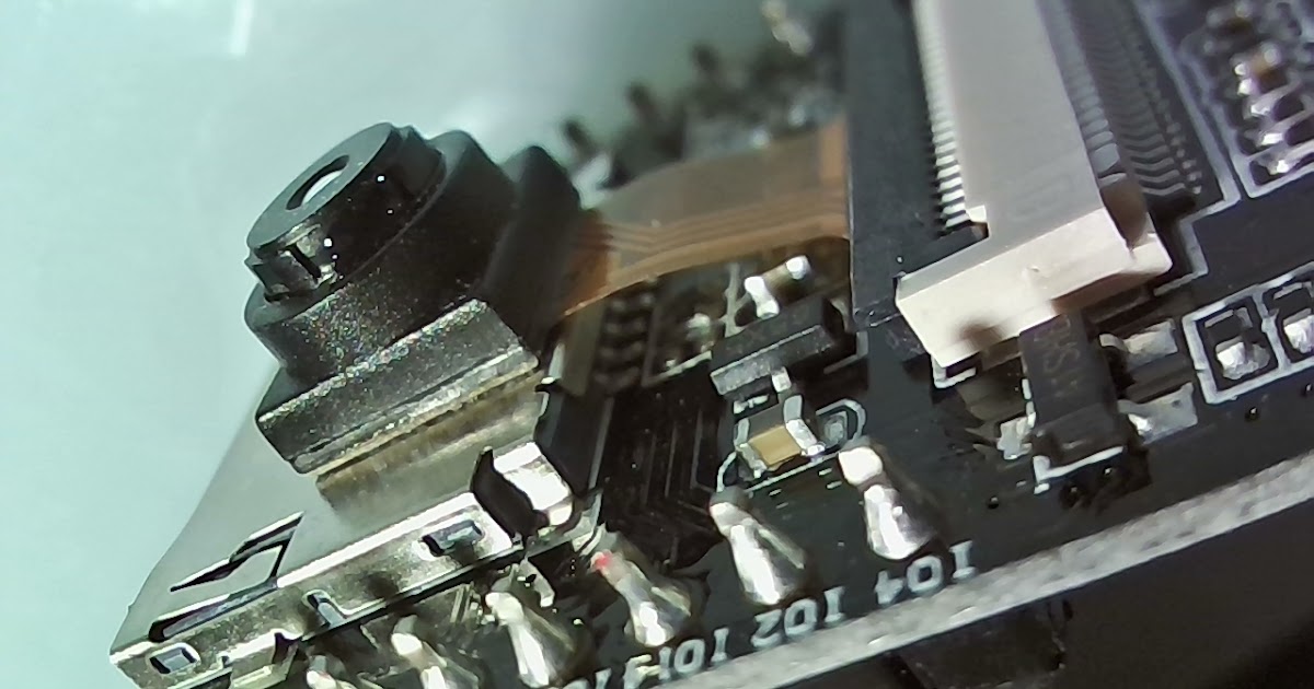 katzenjens' TechnikBlog ESP32CAM IR Filter entfernen