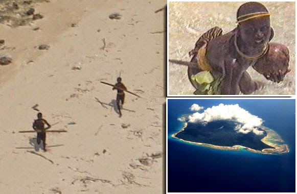 Северный сентинельский остров карта