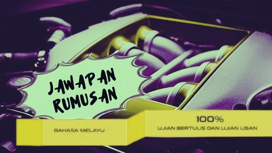 Jawapan Rumusan PT3 Usaha Memperkasakan Sektor Pertanian