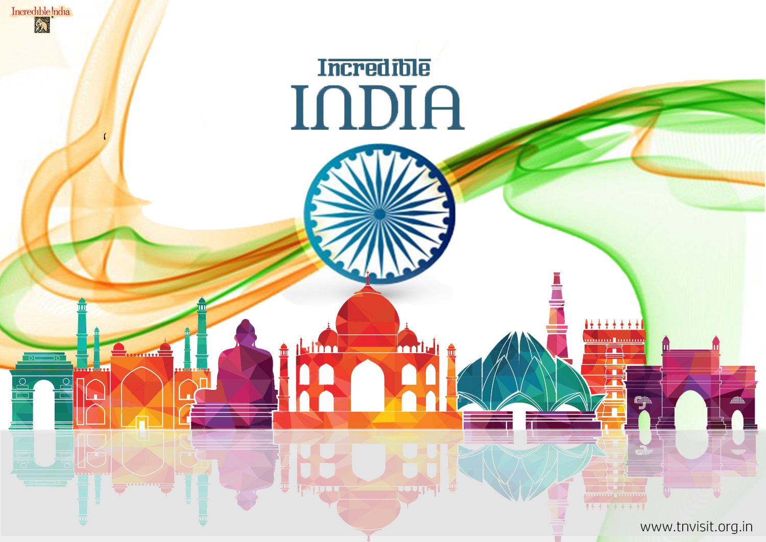 poster making on tourism in india
