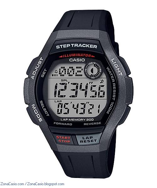 Zona Casio: Nuevos Casio WS-2000 con acelerómetro: ¡las imágenes!
