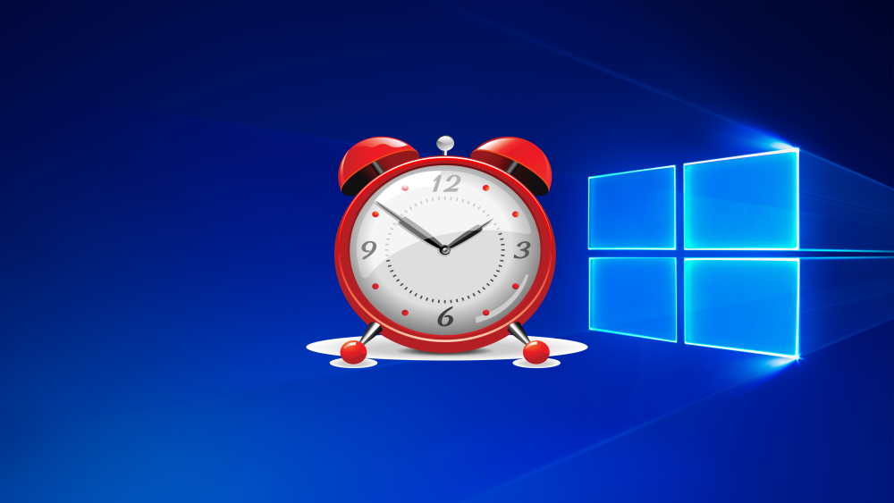 будильник в Windows 10
