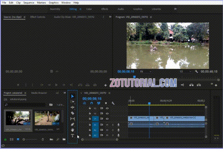 Cara Membuat Tulisan Bergerak Di Adobe Premiere Pro