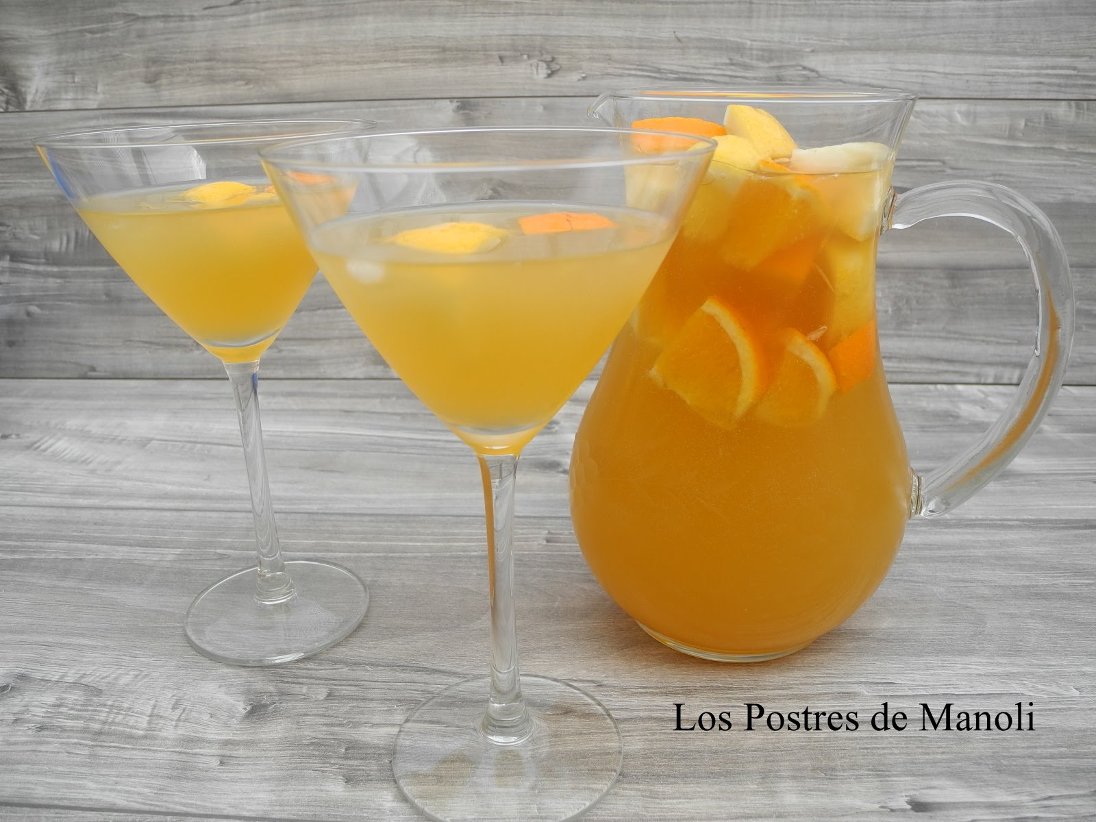 Los Postres de Manoli Sangría de Cava