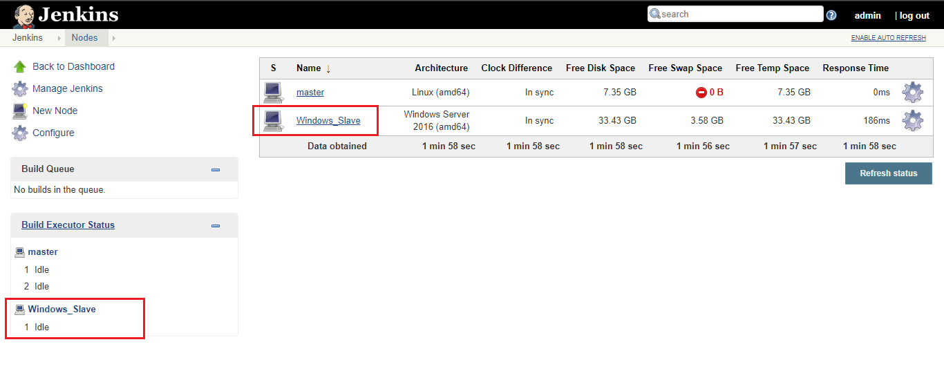 Add Jenkins Slave node in Windows system ServerKaKa