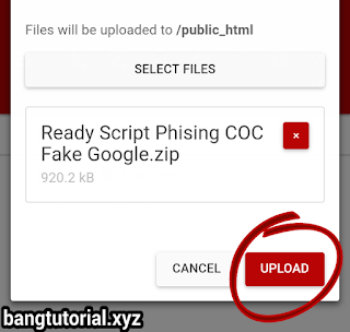 Upload File Zip Script Phising 000webhost