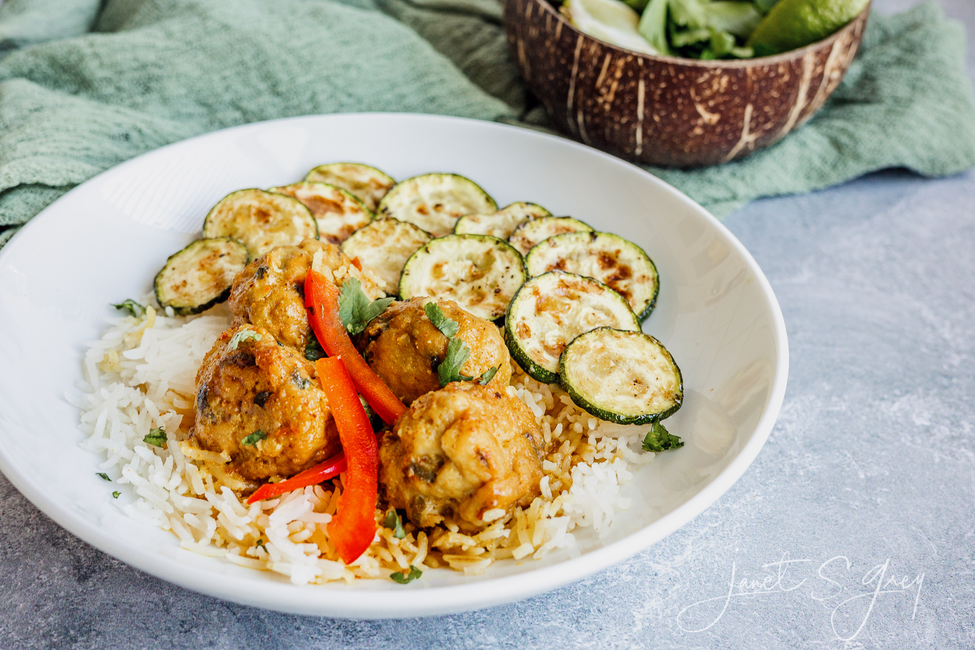 Tinks Kitchen Thai Chicken Meatballs